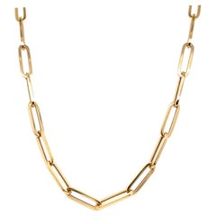 Yellow Gold Paperclip Chain 11.30 g.