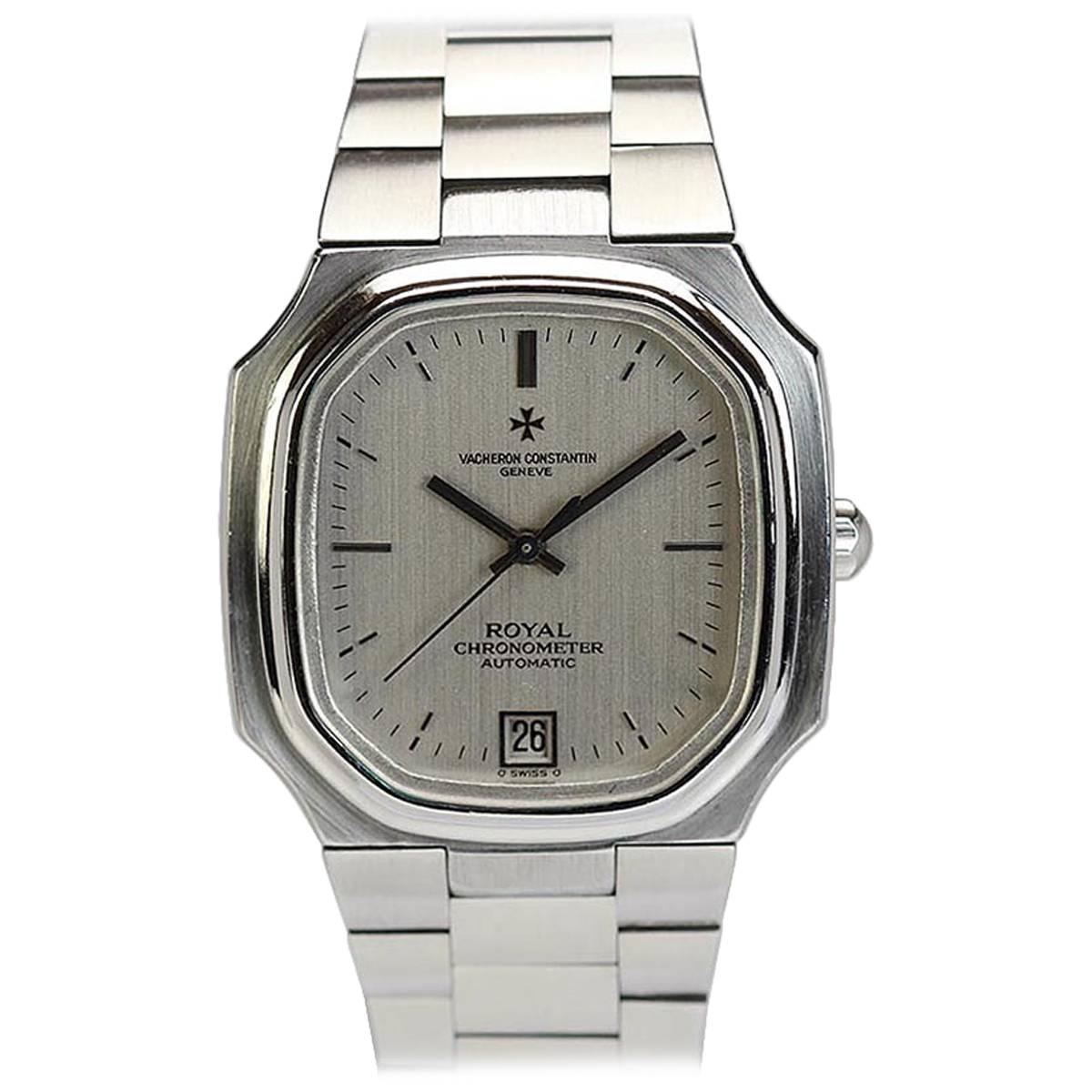 Vacheron Constantin Edelstahl Royal Chronometer Automatik-Armbanduhr