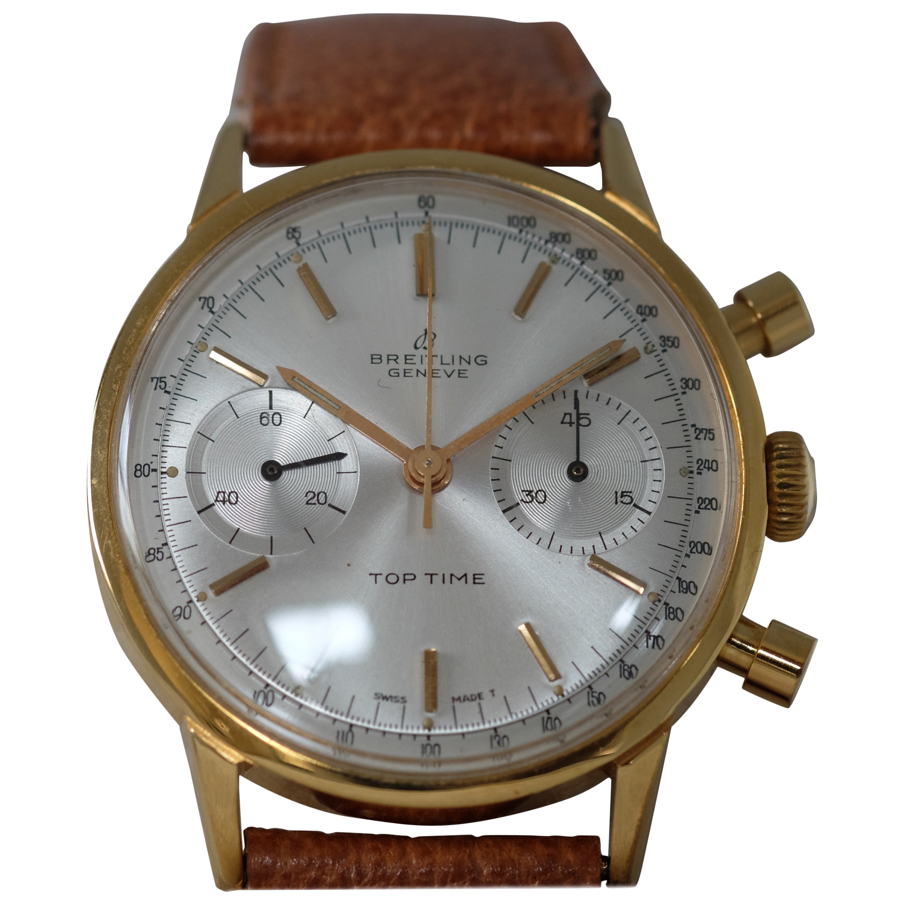 breitling top time gold