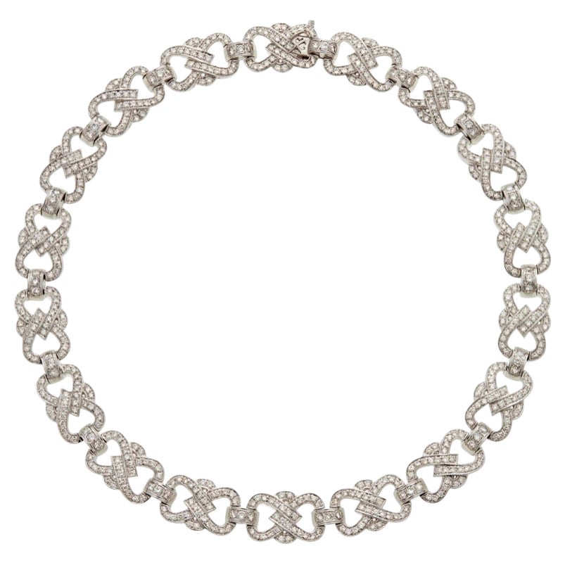 13 Karat Diamant-Halskette