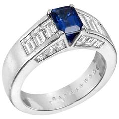 Boucheron Sapphire Diamond Gold Ring 5