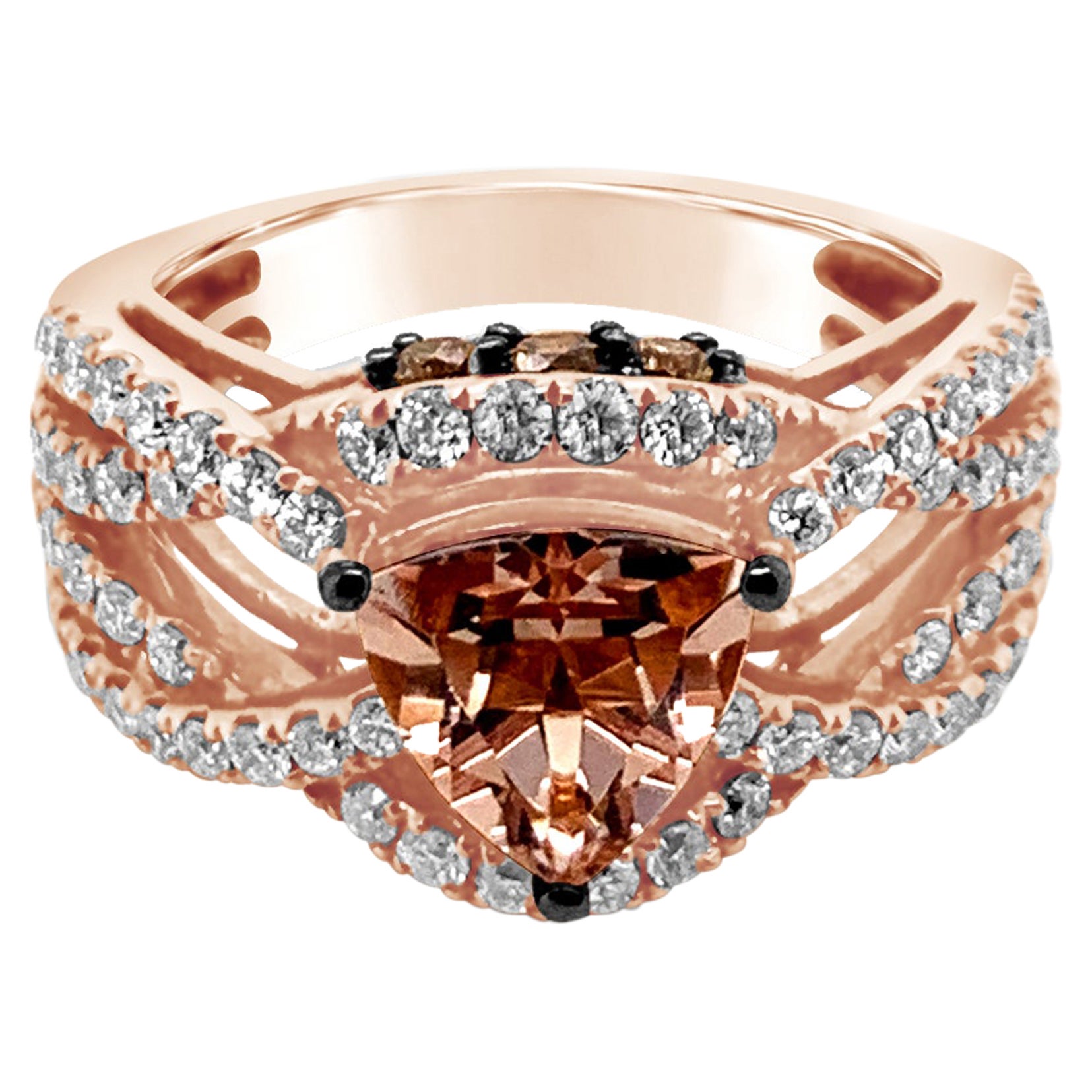 LeVian Ring Vanilla Diamonds Chocolate Diamonds 14K