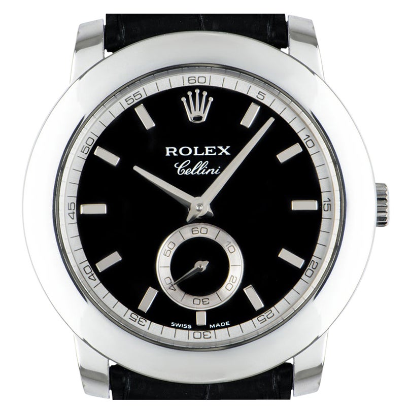 Rolex Cellini NOS Unworn Platinum 5241 Watch
