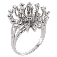 Diamonds and 14K White Gold Ring from Fireworks Collection