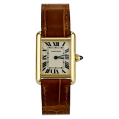 Cartier Tank Louis Small Model 18k Yellow Gold Watch W1529856