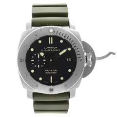 Panerai Luminor Submersible Titane Cadran Noir Automatique Montre Homme PAM00305