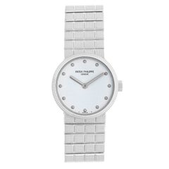 Vintage Patek Philippe Ladies Calatrava 18K White Gold Watch 4596/010