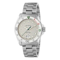 Gucci Dive Edelstahl-Herrenuhr YA136336