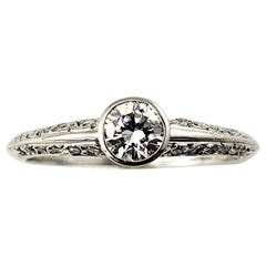 Tiffany & Co. Platinum Diamond Engagement Ring