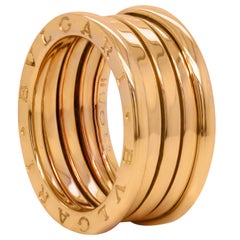 Bvlgari B.Zero 18K Gold Four Band Ring