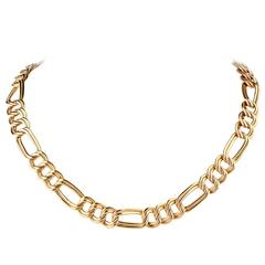 Italian Gold Link Necklace