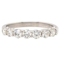 JB Star 8 Stone Diamond Band at 1.25 CTW in Platinum