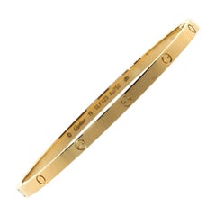 Cartier Love Bracelet 18K Yellow Gold Small at 1stDibs