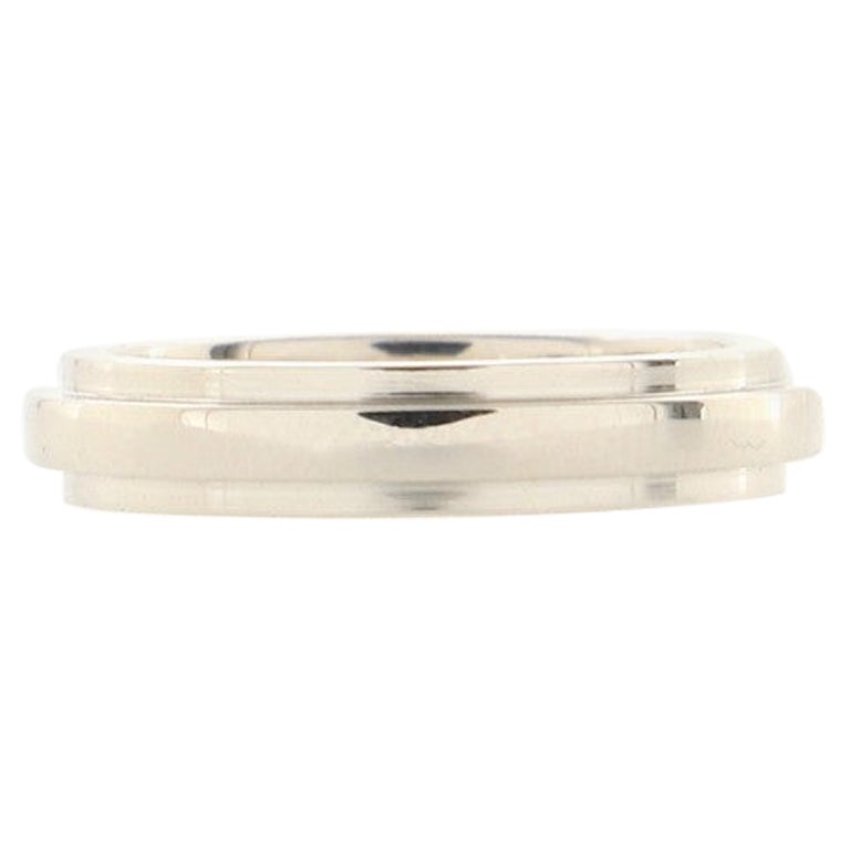 Gucci Band Ring 18K White Gold