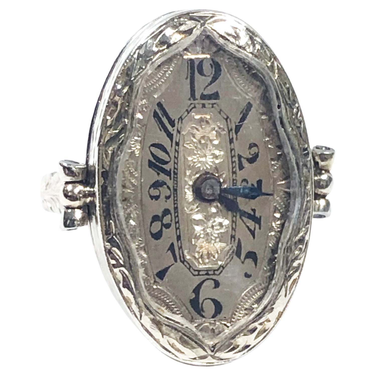 Seiko Diamond Gold Watch Ring