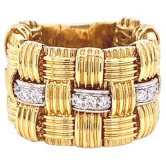 Roberto Coin Appassionata Diamond 18k Gold Ring