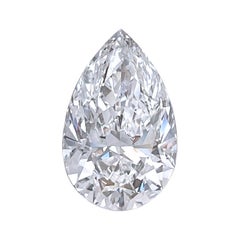 5.05 Carat Pear Shape Diamond GIA Certified