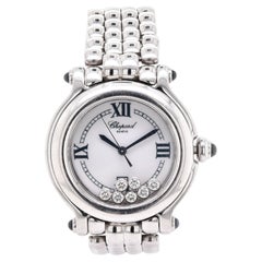 Chopard Acier inoxydable Happy Diamond Sport 7 diamants flottants