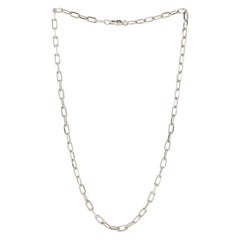 Cartier Spartacus Chain Necklace 18K White Gold