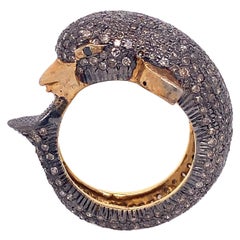 Lucea New York Diamond Dolphin Ring