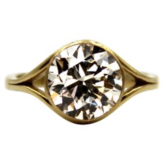 IGSL Certified 3.64 Carat Diamond Bridal Ring