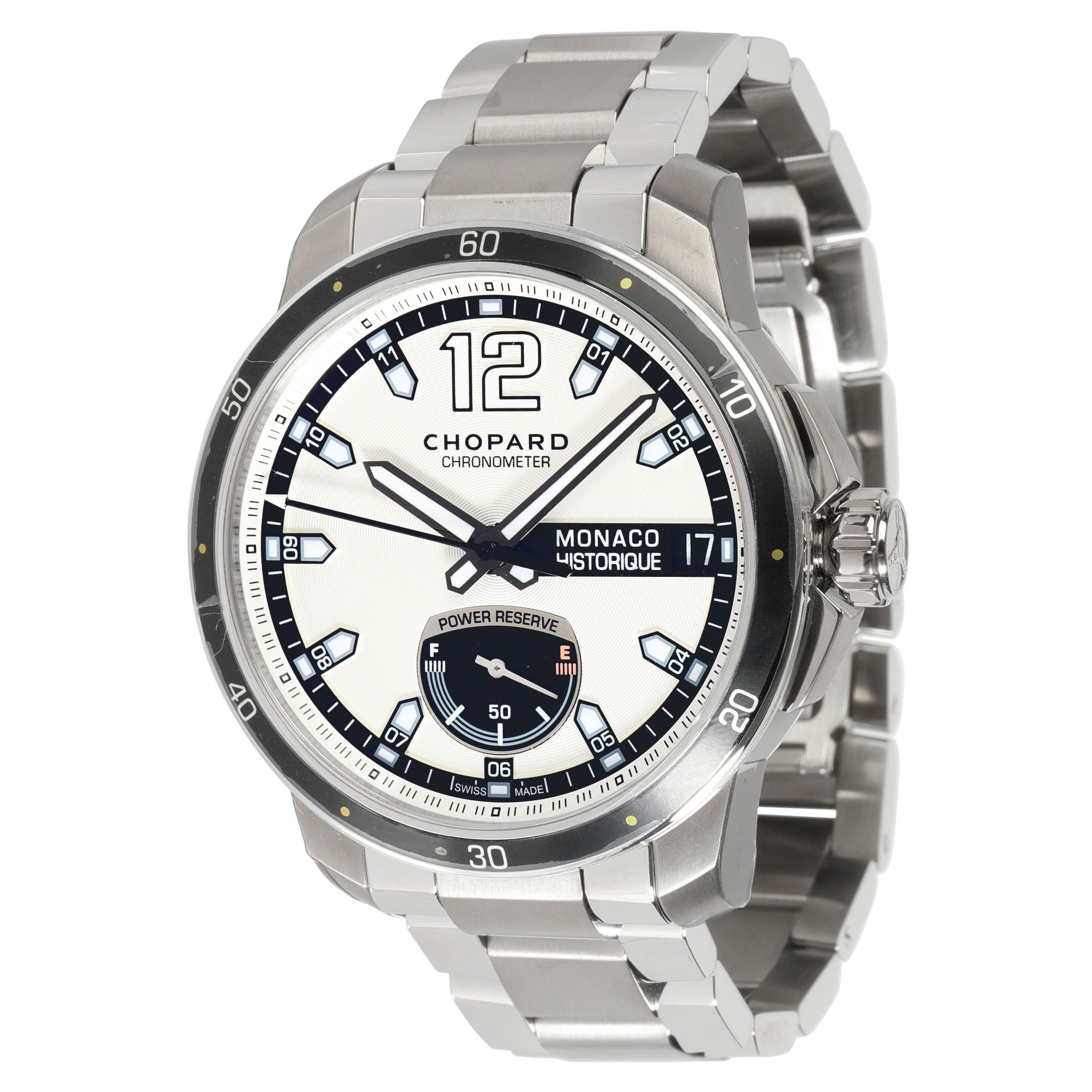 Chopard Monaco Historique 158569-3002 Men's Watch in SS/Titanium