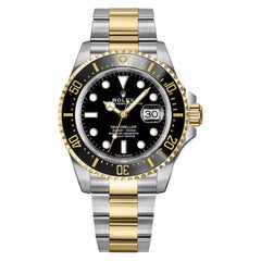 Rolex Sea-Dweller Auto Two-Tone Edelstahl Herrenuhr Datum 126603