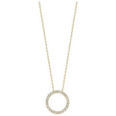 Colgante Roberto Coin Círculo con diamantes 001258AYCHX0