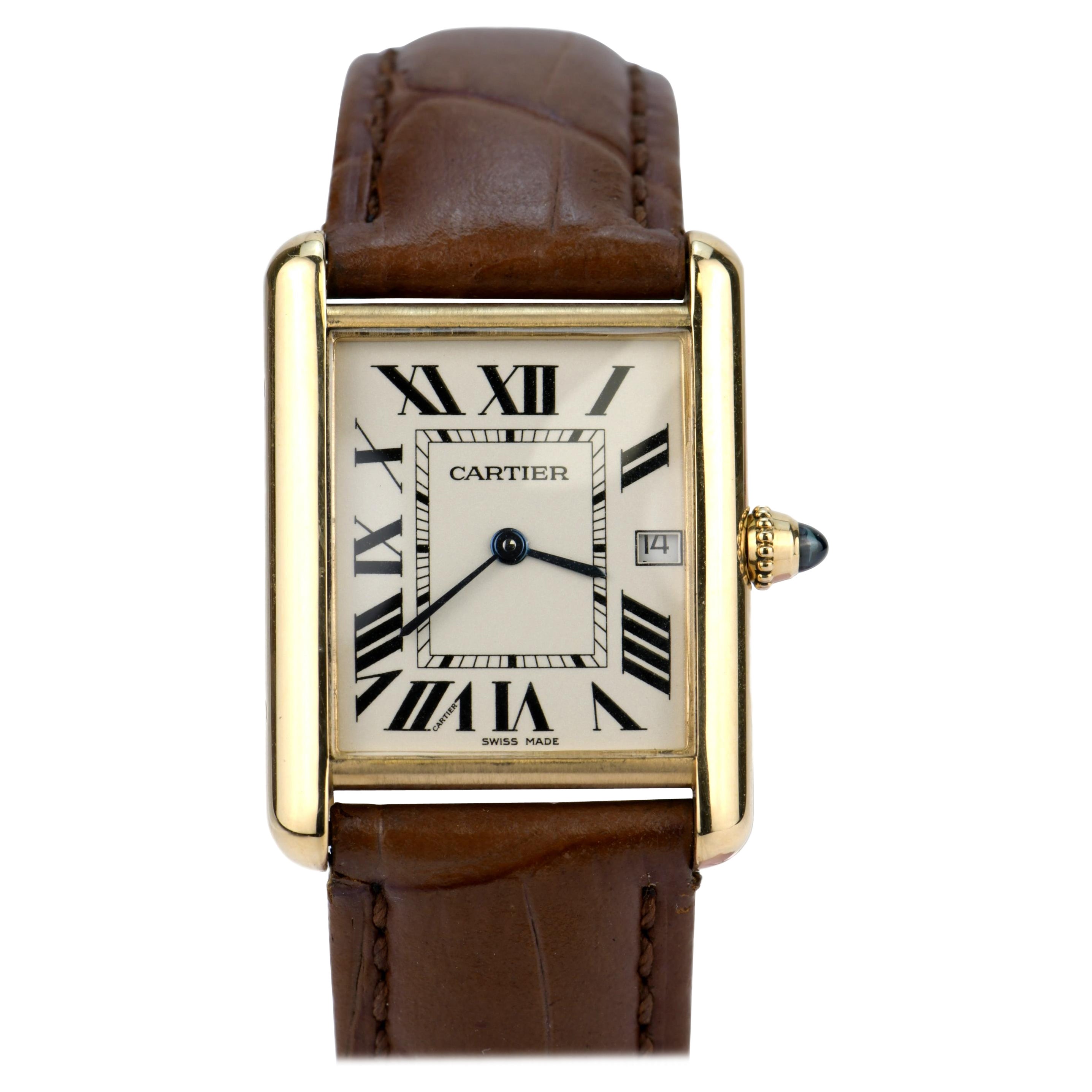 Cartier Tank Louis Cartier Large Model W1529756 with Box