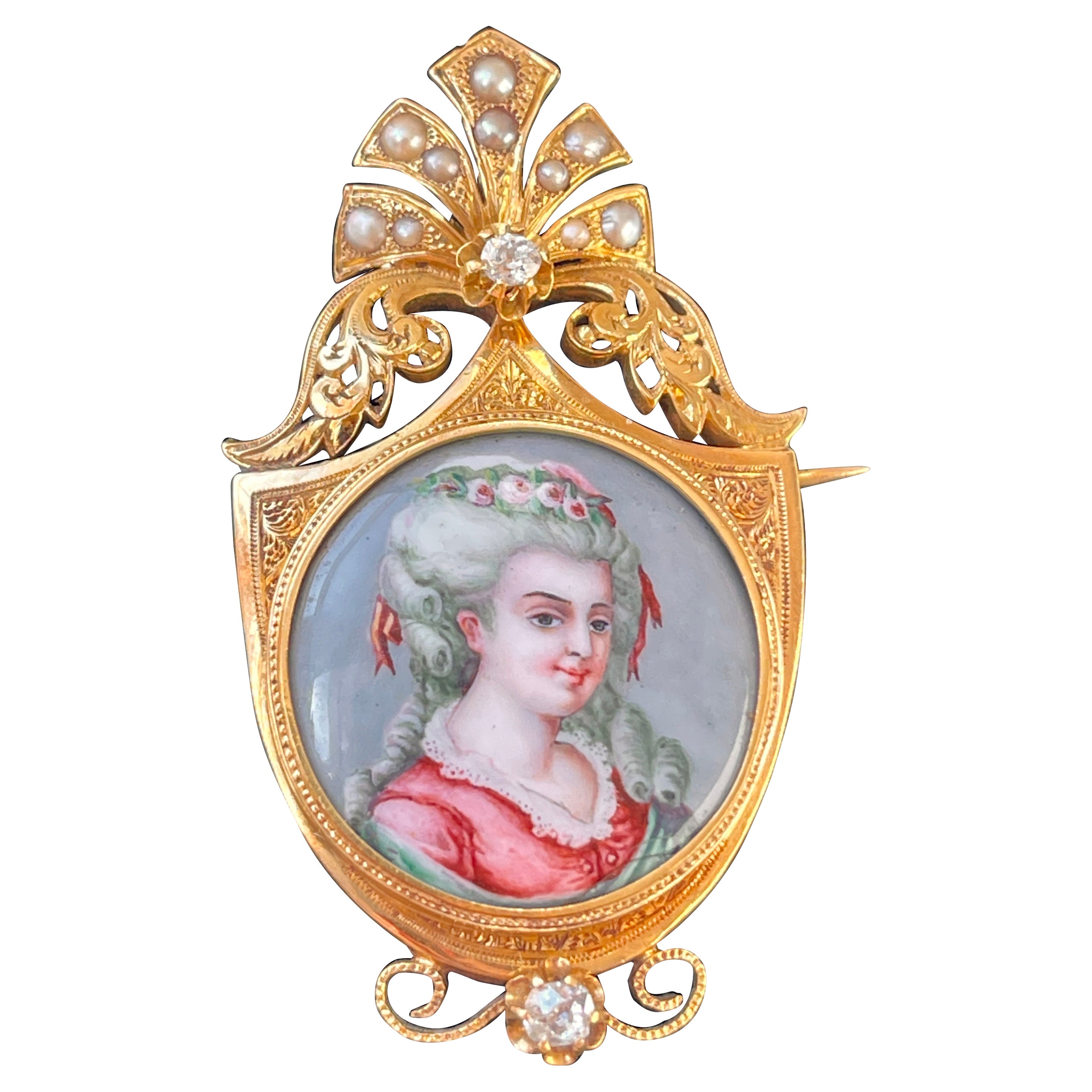 What is an ivory miniature?