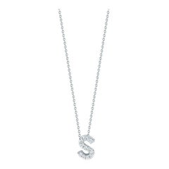 Roberto Coin Love Letter S Pendent with Diamonds 001634AWCHXS
