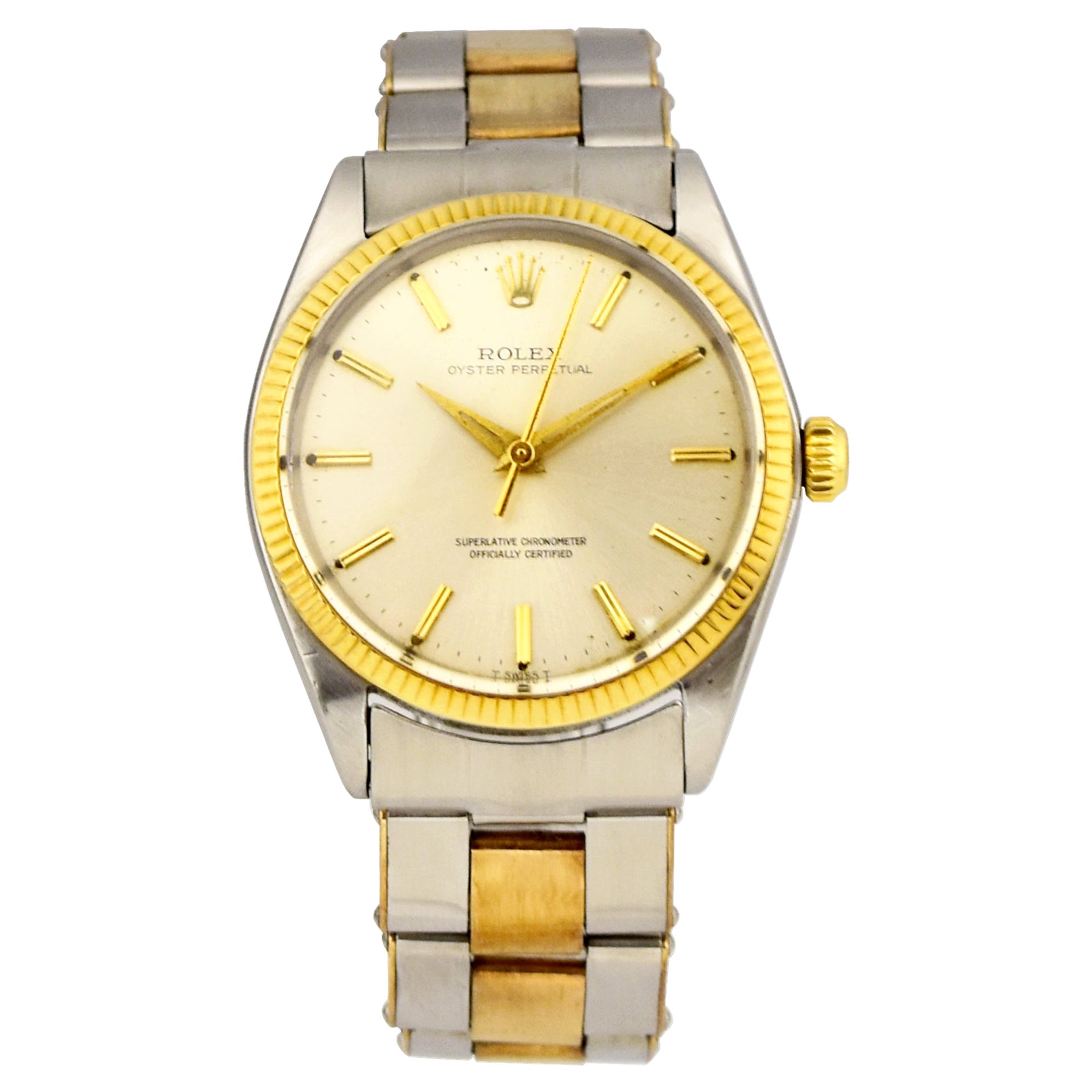 Rolex Oyster Perpetual Ref.1005 Two-Tone Watch