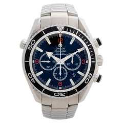 Used Classic Omega Seamaster Planet Ocean Chronograph with Date, Ref 2210.51.00