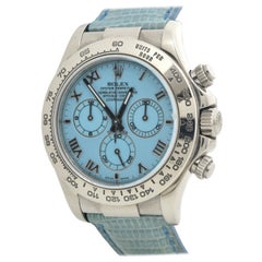 Rolex Daytona Beach Blue Ref. 116519 in 18k White Gold Watch