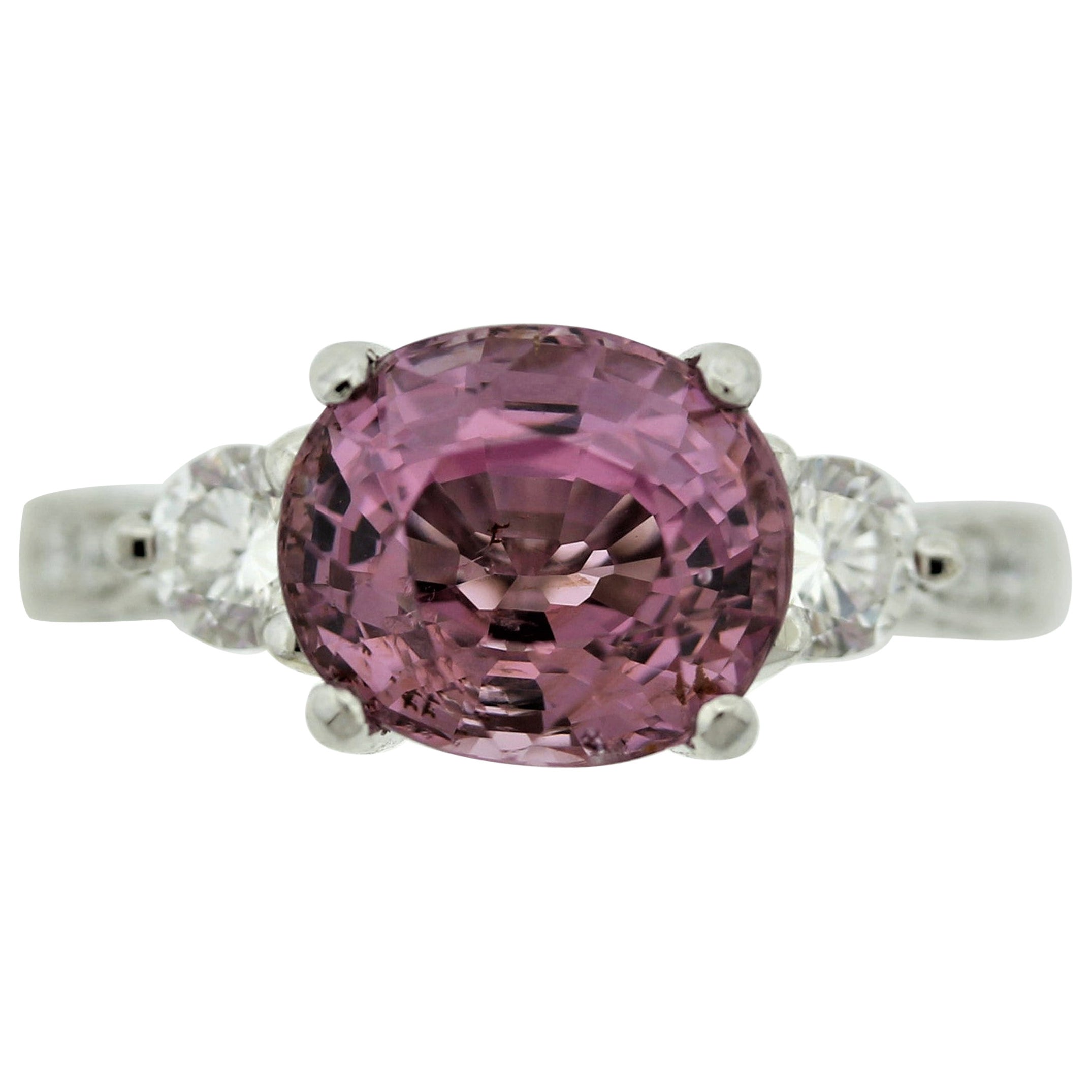 Fine Spinel Diamond Gold Ring For Sale