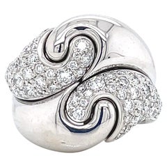 Marina B Diamond White 18K Gold Ring