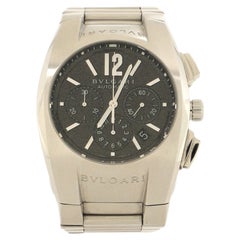 Bvlgari Ergon Chronograph Automatic Watch Stainless Steel 40