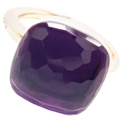 Pomellato Nudo Classic Amethyst Yellow Gold Ring