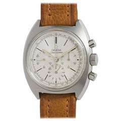 Omega Stainless Steel Seamaster Chronograph Wristwatch 1