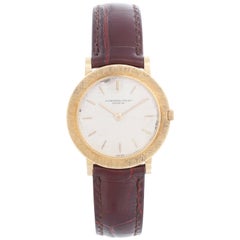 Audemars Piguet Montre pour homme en or jaune 18 carats