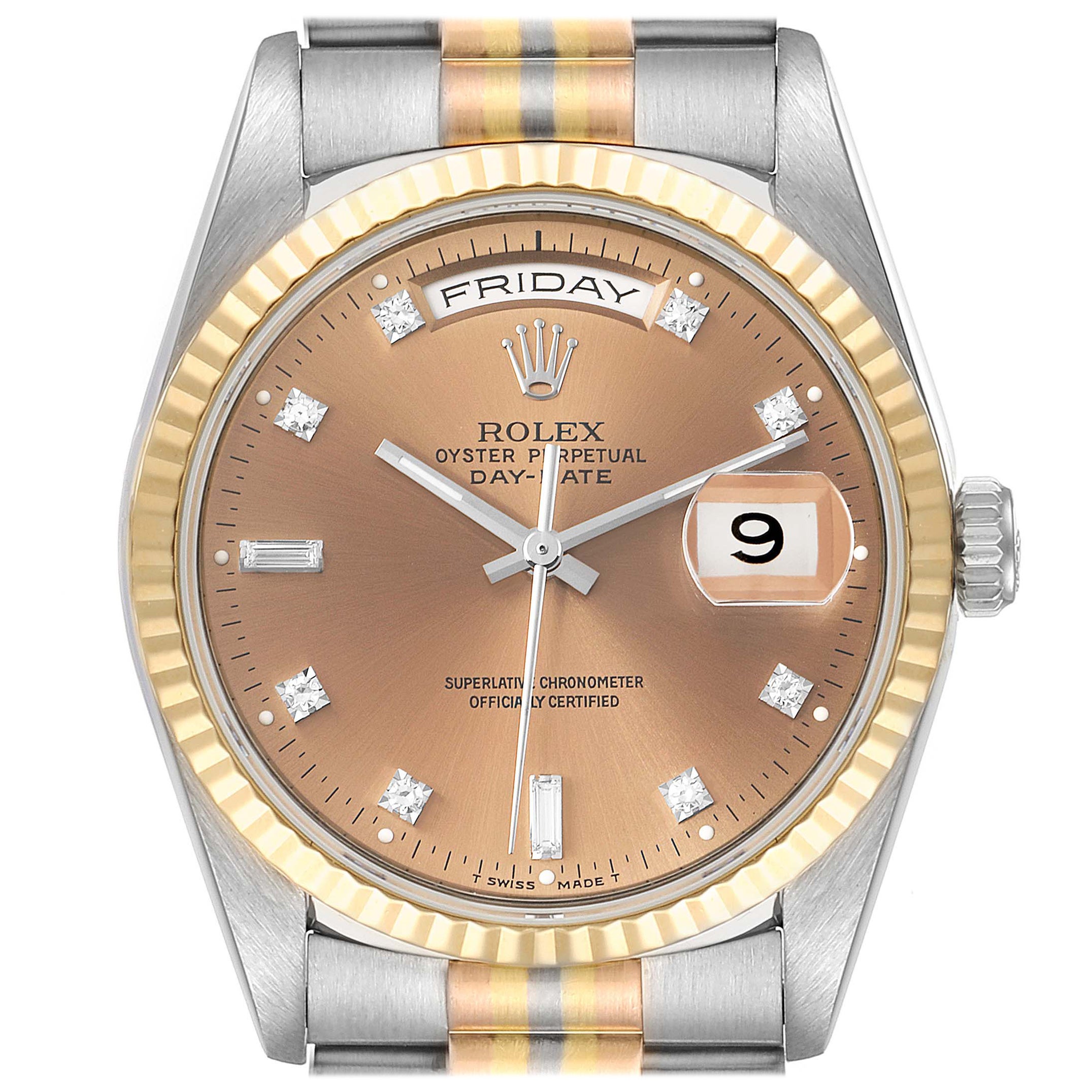 Rolex President Day-Date Tridor White 