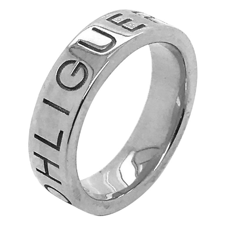 Namesake Ring in 18ct White Gold