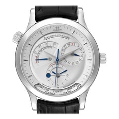 Jaeger Lecoultre Master Geographic Watch 142.8.92.S Q1428420 Box Papers