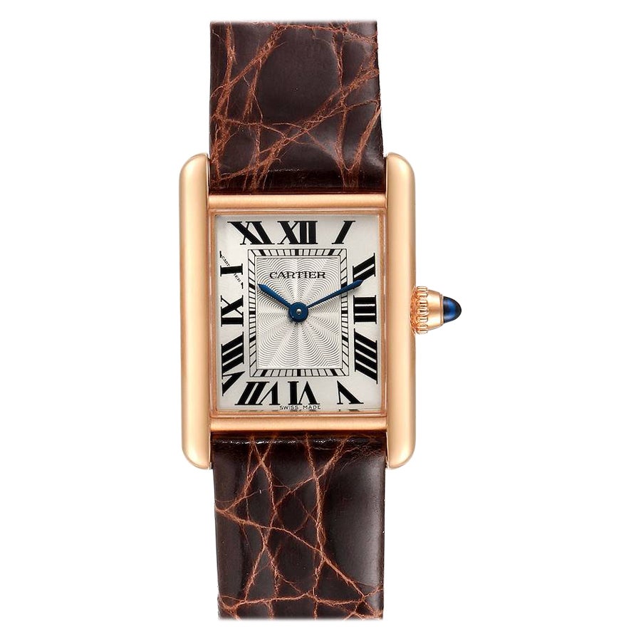 Cartier Tank Louis 18k Rose Gold 