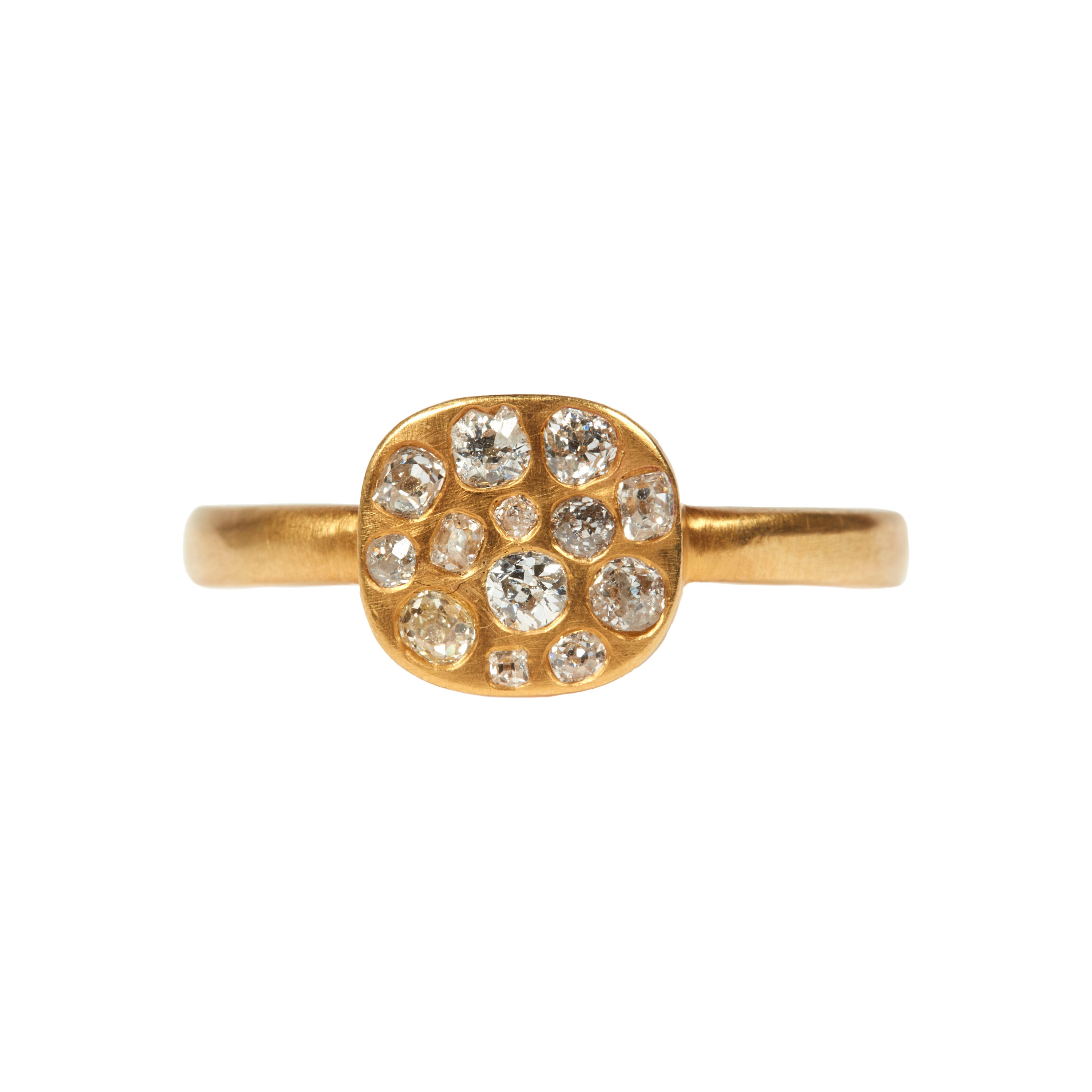 For Sale:  Darius Jewels Diamond Signet Ring V.3