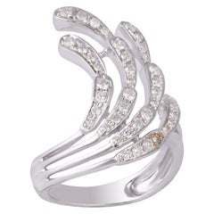 Bague en or avec diamants 0,45 carat