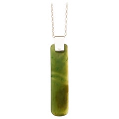 Used New Zealand Jade Necklace