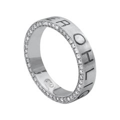 Bague Namesake en or blanc 18 carats avec diamants blancs