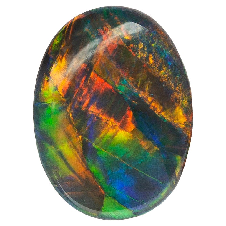 lommeregner Pjece justere 2.30ct Australian Black Opal For Sale at 1stDibs