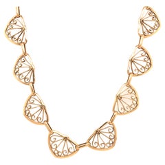 18K Yellow Gold Vintage Necklace